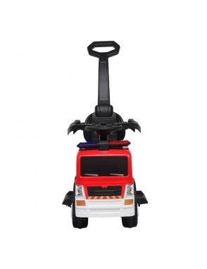 LEADZM JC008P Fire Truck with Music Function with Push Handle