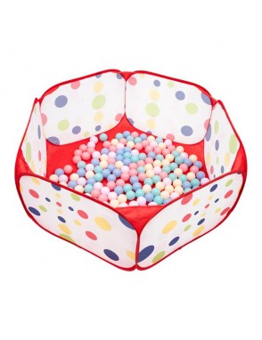 47" Portable Kids Outdoor Game Play Children Toy Ocean Ball Pit Pool Red Side