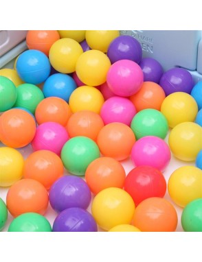 100pcs 7cm Fun Soft Plastic Ocean Ball Swim Pit Toys Baby Kids Toys Colorful