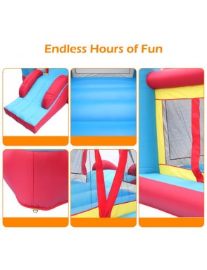 12ft x 9ft x 7ft Indoor Outdoor Inflatable Castle Bounce House For Kids